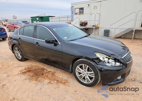 2010 Infiniti G37 Base from USA, damaged, VIN JN1CV6AP5AM402574